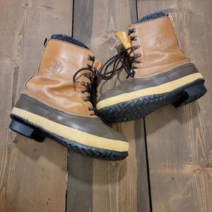 Sorel Kaufman Superior vintage leather boots men's